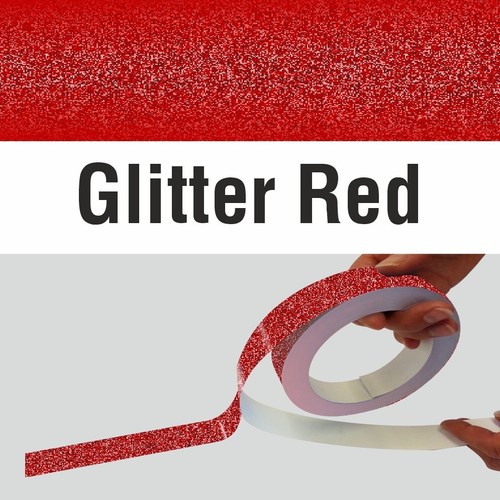 Glitter red car pinstripe - car,