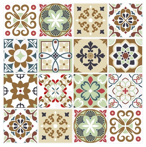Tile stickers mosaic pack - mosaic, of