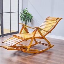 Adjustable Sun Lounger Rocking