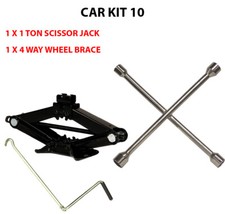 Car Scissor Jack Replacement / Missing Original Unit 1 Ton Jack With Wheel Brace