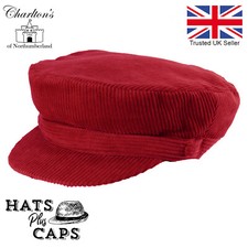 Cord Mariner Cap Fiddler Hat