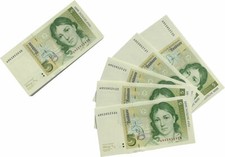 German 1991 5 Marks Banknote