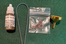 Mamod Live Steam Kit, 1  Funnel 4 Fibre Washers 1  Drive Belt 1 x 460 Medium Oil