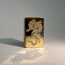 Petrol lighter with Dragon