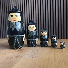 Russian Dolls Nesting Doll Painted Wooden Set 5.