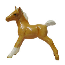 Original Beswick Foal Model 997 - Small, Stretched, Left - Made in England