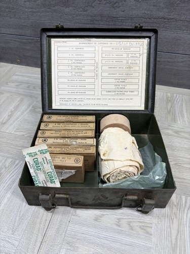 Military first aid kit - military, (ww2?)
