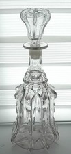 Antique Glass  Decanter  Wine