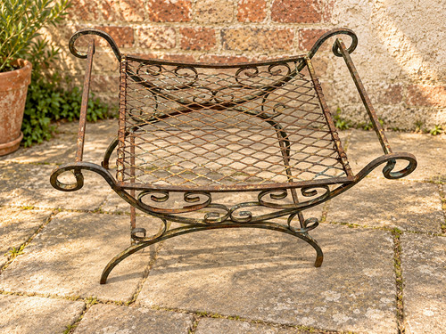 Vintage wrought iron garden - wrought,
