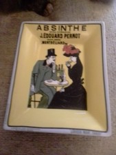 Ceramic Absinthe Dish 5 3/4 x