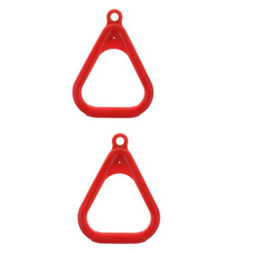 2xcoated trapeze rings - trapeze,