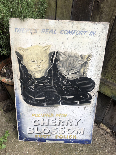Sign vintage cherry - vintage,