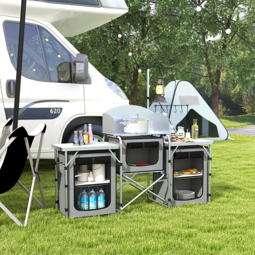 Folding camping kitchen - folding,