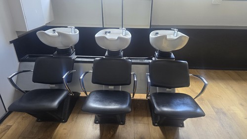 Triple salon backwash unit - salon,