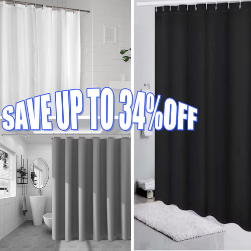 Extra long fabric - extra, shower