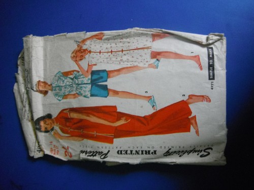 50s pattern simplicity - simplicity, 4971
