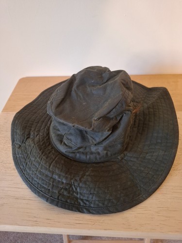 Men wide brim wax hat - wide,