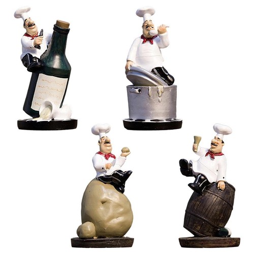 Creative chef figurine - creative,