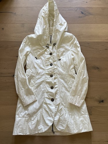 Creenstone ivory rain jacket - creenstone,