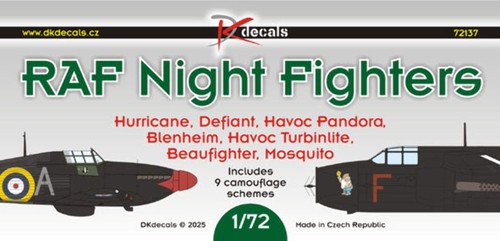 Decals 72137 raf night - decals,
