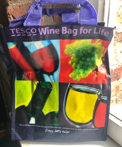 Tesco wine bottle bag new - bottle,