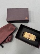 Mulberry Bayswater Postman’s Lock Metal Bracelet Gold plated - Authentic