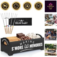 Rustic S'mores Caddy with 5