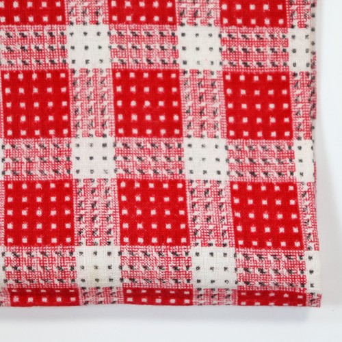 Vintage feedsack fabric 1940s - vintage,