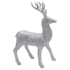 Glitter Standing Reindeer Stag