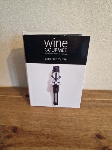 Wine gourmet cork free pourer - wine,