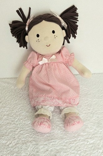 Silver cross rosie rag - silver, doll