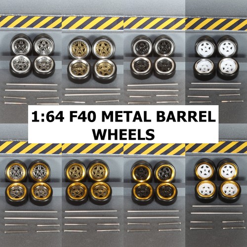 F40 metal barrel wheels - f40,