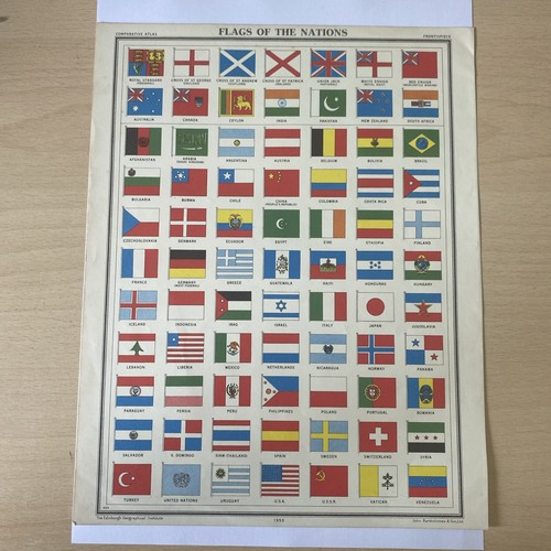 Original 1953 flags nations - original,