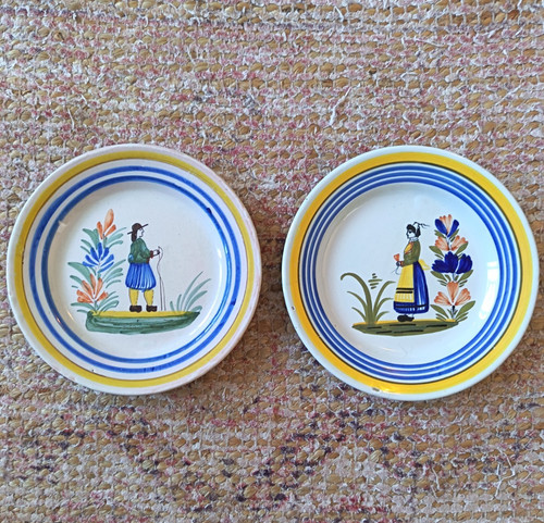 Henriot quimper breton figures - henriot,