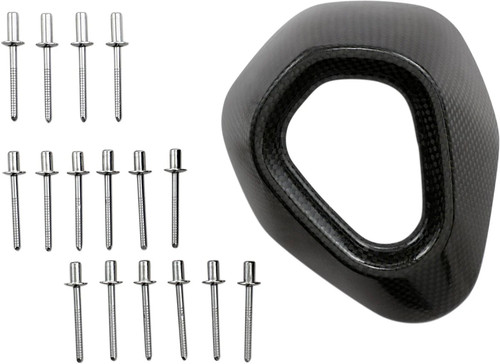 Akrapovic replacement end cap - end,