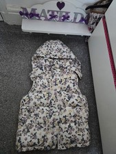 5-6 Cream Lilac And Green Dolly Wears Floral Gillet