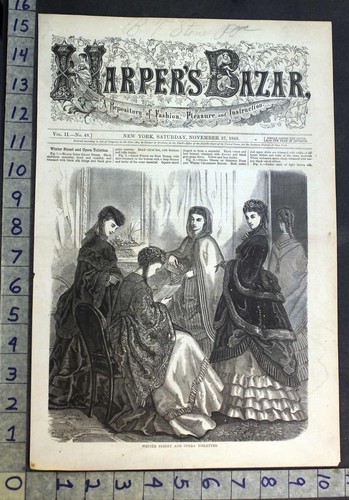 1869 woman victorian fashion - 1869,