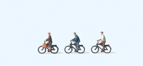 Preiser 79087 cyclists - cyclists, (3)
