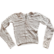 Hollister Cream long sleeved