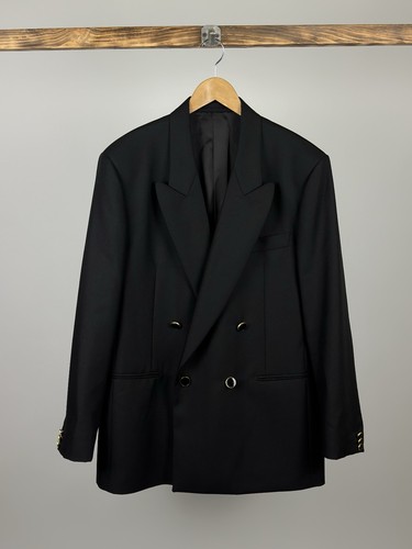 Lardini double breasted black - lardini,