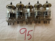 5 Philips  ECC88 6DJ8 Fisher
