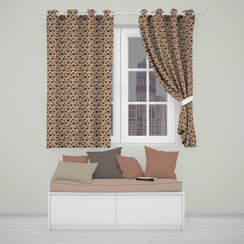 Blackout eyelet curtains - eyelet,
