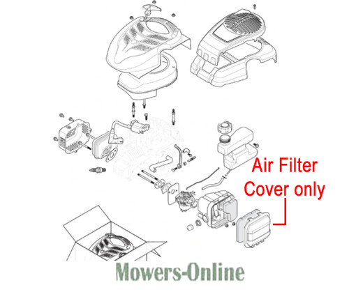 Mountfield st45 wb45 140cc - mountfield,
