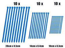 Zip Cable Ties x 30 Blue fits