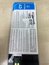 Cyan Genuine Roland Eco Sol Max 3 Ink 220ml Part Cart 10% Full O/Date R08