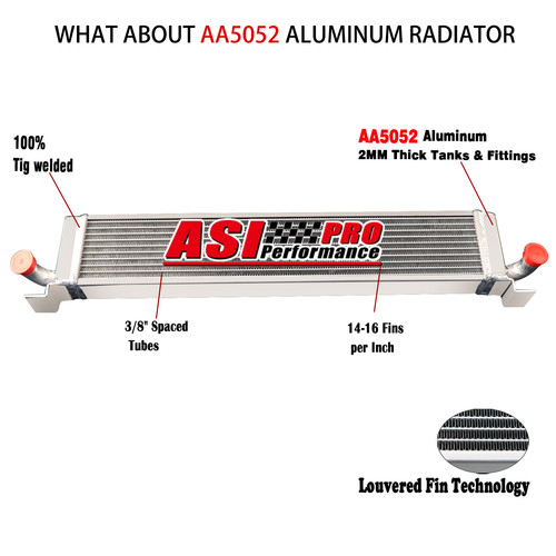 Row radiator aluminium for - row,