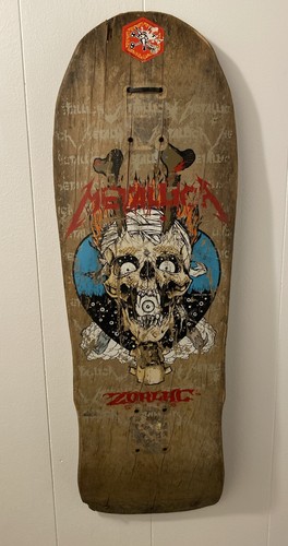 1989 zorlac metallica - zorlac, damaged