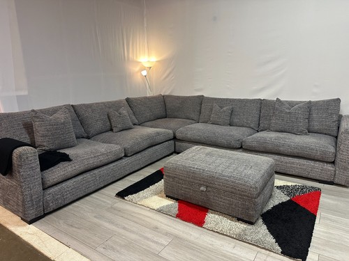 238 sofa workshop grey corner - grey,