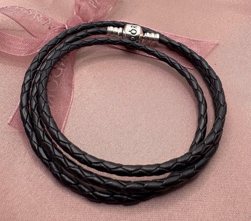 Genuine pandora black leather - genuine,