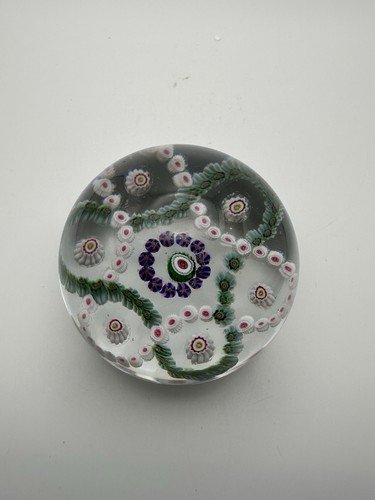 Baccarat glass millefiori - glass,